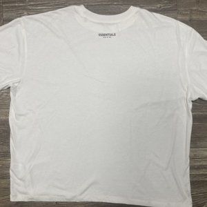 Fear of God Essentials white tee